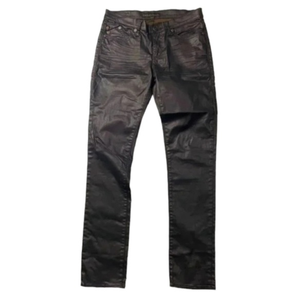 Rock & Republic Berlin Brown Skinny Coated
Jeans size 2 - Picture 2 of 5